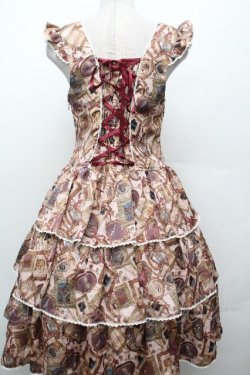 画像2: ALICE and the PIRATES / Memory frame of royal crownジャンパースカートI型  ピンク S-26-03-24-052-PA-OP-HR-ZS