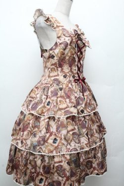 画像3: ALICE and the PIRATES / Memory frame of royal crownジャンパースカートI型  ピンク S-26-03-24-052-PA-OP-HR-ZS