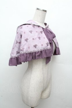 画像3: ALICE and the PIRATES / 秘密の冒険と幸せのワイナリー柄ケープ  ラベンダー S-26-03-24-055-PA-JA-AS-ZS