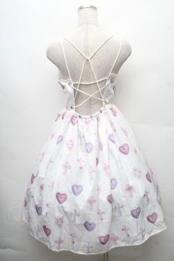 画像2: axes femme kawaii / ロージークロスジャンスカ  白 S-26-03-24-014-AX-OP-HR-ZS