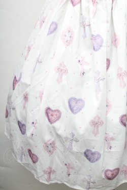 画像3: axes femme kawaii / ロージークロスジャンスカ  白 S-26-03-24-014-AX-OP-HR-ZS