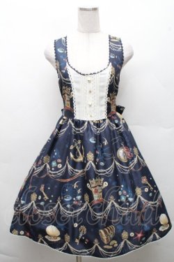 画像1: axes femme kawaii / クラシックオーシャンワンピース M 紺 S-26-03-24-016-AX-OP-SZ-ZS