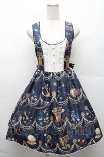 axes femme kawaii / クラシックオーシャンワンピース M 紺 S-26-03-24