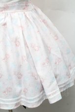 画像4: LIZ LISA / ローズプリントセーラーワンピース  白ｘピンク S-26-03-24-020-LO-OP-AS-ZS (4)