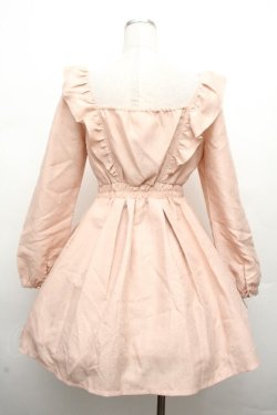 画像2: LIZ LISA / フロントリボンワンピース 0 くすみピンク S-26-03-24-021-LO-OP-SZ-ZS