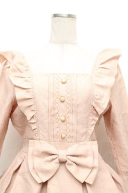 画像4: LIZ LISA / フロントリボンワンピース 0 くすみピンク S-26-03-24-021-LO-OP-SZ-ZS