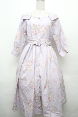 画像1: LIZ LISA / イノセントフラワー柄ワンピース  ラベンダー S-26-03-24-023-LO-OP-HR-ZS