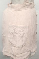 画像4: LIZ LISA / リボン刺繍ポケットスカート  ピンク S-26-03-24-024-LO-SK-AS-ZS (4)