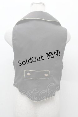 画像3: Amavel / Royal Princeの勲章ベスト  黒 S-26-03-28-035-CA-JA-AS-ZS