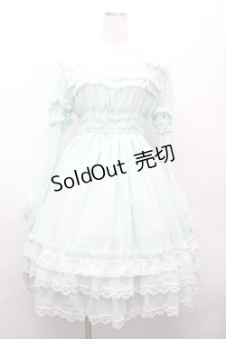 画像1: BABY,THE STARS SHINE BRIGHT / トリアノンシフォンワンピース  ミント S-26-03-28-037-BA-OP-AS-ZS