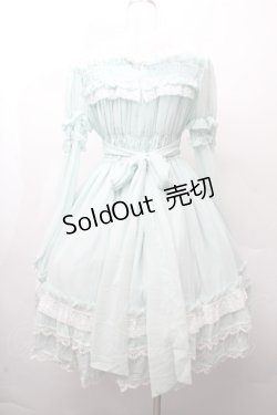 画像3: BABY,THE STARS SHINE BRIGHT / トリアノンシフォンワンピース  ミント S-26-03-28-037-BA-OP-AS-ZS