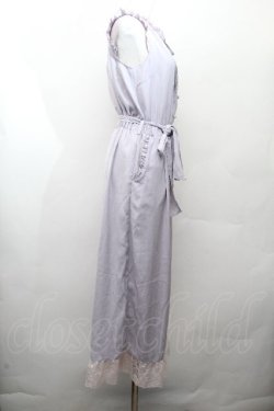 画像2: axes femme POETIQUE / フリルデザインコンビネゾン  ラベンダー S-26-03-28-040-AX-OP-AS-ZS