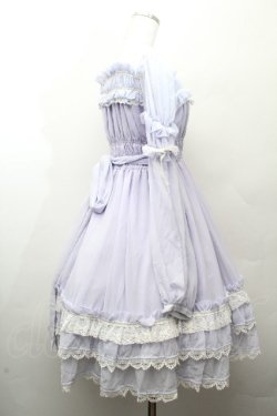 画像2: BABY,THE STARS SHINE BRIGHT / トリアノンシフォンワンピース  ラベンダー S-26-03-28-041-BA-OP-AS-ZS