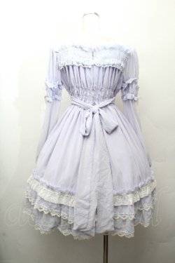 画像3: BABY,THE STARS SHINE BRIGHT / トリアノンシフォンワンピース  ラベンダー S-26-03-28-041-BA-OP-AS-ZS