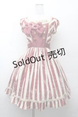 ALICE and the PIRATES / 眠れぬ宵闇マスカレイドジャンパースカートII  ワイン S-26-03-28-043-PA-OP-AS-ZS