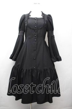 画像1: MIHO MATSUDA / ワンピース・オズリー S ブラック S-26-03-28-048-GO-OP-TE-ZS