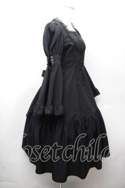 画像2: MIHO MATSUDA / ワンピース・オズリー S ブラック S-26-03-28-048-GO-OP-TE-ZS