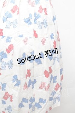 画像3: Jane Marple / Anniversary ribbonsダブルタックスカート  白 S-26-03-28-049-JM-SK-AS-ZS