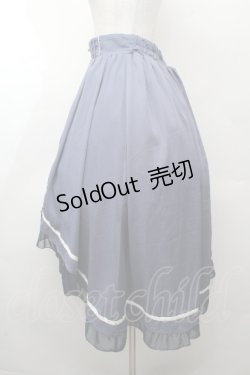 画像2: axes femme / 薔薇刺繍フィッシュテールスカート  ラベンダー S-26-03-28-051-AX-SK-AS-ZS