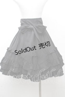 画像3: Chalmiere / レースアップフリルスカート M 黒 S-26-03-28-053-0-SK-TE-ZS