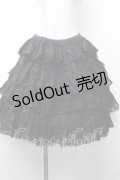 FRILL / 総レースティアードスカート  黒 S-26-03-28-054-HN-SK-HR-ZS