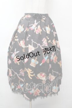 画像1: Jane Marple / The toy boxドレススカート  黒 S-26-03-28-056-JM-SK-AS-ZS