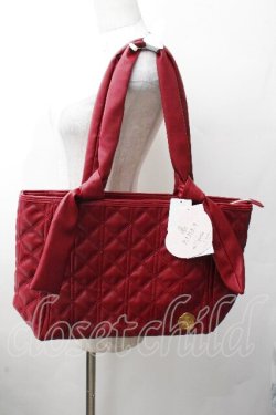 画像2: m petit by misako / AM*キルティングトートバッグ  赤 S-26-03-28-013-LO-BG-HR-ZS