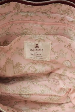 画像4: m petit by misako / AM*キルティングトートバッグ  赤 S-26-03-28-013-LO-BG-HR-ZS