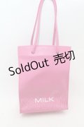 MILK / レザー petie BAG  ピンク S-26-03-28-014-ML-BG-AS-ZS