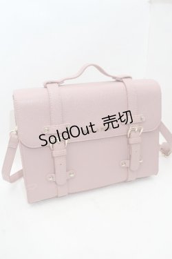 画像1: Maison de FLEUR / サッチェル2WAYリュック  ピンク S-26-03-28-015-LO-BG-AS-ZS