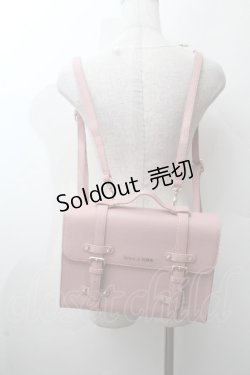画像3: Maison de FLEUR / サッチェル2WAYリュック  ピンク S-26-03-28-015-LO-BG-AS-ZS