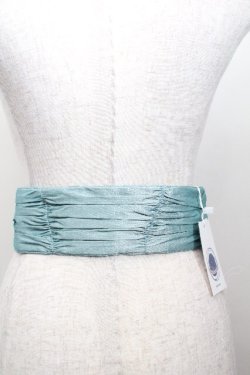 画像3: 星箱works / ボリュームリボンテールベルト  アクアマリン S-26-03-28-017-PU-ZA-AS-ZS