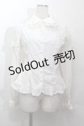 Angelic Pretty / メアリーロマンスDollブラウス  白 S-26-03-28-021-AP-BL-TE-ZS