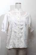 Amavel / ヨークレース切替ブラウス  オフ S-26-03-28-023-CA-BL-AS-ZS