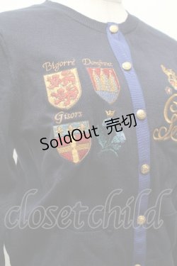 画像4: Jane Marple / Our courageエンブロイダリーカーディガン  紺 S-26-03-28-027-JM-JA-AS-ZS