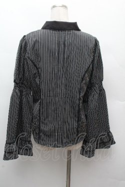 画像3: axes femme / クロスローズ刺繍ブラウス  黒 S-26-03-28-031-AX-BL-AS-ZS