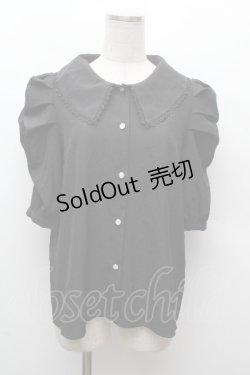 画像1: LOLITA / ブラウス  黒 S-26-03-28-032-LO-BL-AS-ZS