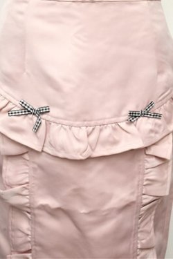 画像4: Honey Cinnamon / フリルタイトスカート F ピンク S-26-03-29-1028-LO-SK-OW-ZS