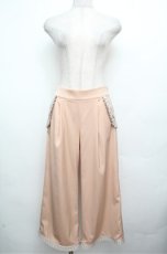画像1: abilletage / フリルワイドパンツ  ピンク S-26-03-29-1029-GO-PA-AS-ZT544 (1)