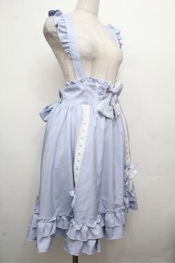 画像3: Amavel / Dreamy Ribbon Wrappingフリルスカート  サックス S-26-03-29-1031-CA-SK-HR-ZS