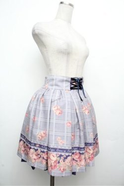 画像3: LIZ LISA / グレンチェックローズスカート  パープル S-26-03-29-1033-LO-SK-SZ-ZS