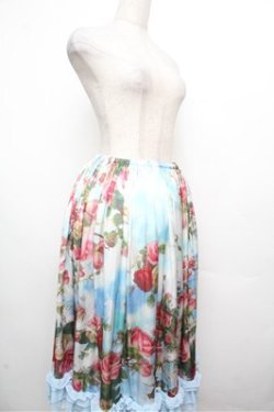 画像3: Triple fortune / 天空薔薇スカート  サックス S-26-03-29-1035-EL-SK-HR-ZS
