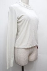 画像3: Jamie エーエヌケー / スタッズベロアトップス  オフ S-26-03-29-1011-LO-TO-HR-ZT548 (3)