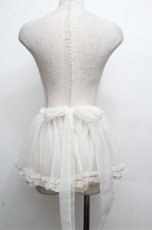 画像2: BABY,THE STARS SHINE BRIGHT / Papillonnage en eclats ペプラム  生成りｘゴールド S-26-03-29-1002-BA-ZA-SA-ZT545 (2)