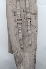 画像4: Ozz Croce / ハイウエストサルエルパンツ  ベージュ S-26-04-01-027-OO-PA-HR-ZS (4)