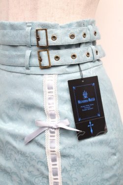 画像3: Moi-meme-Moitie / ダブルベルト十字架ロングスカート  グリーン S-26-04-01-029-MO-SK-AS-ZS