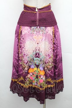 画像2: Ozz oneste / 2WAY花柄スカート  パープル S-26-04-01-035-OO-SK-SZ-ZS