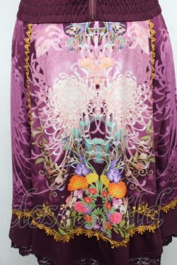 画像3: Ozz oneste / 2WAY花柄スカート  パープル S-26-04-01-035-OO-SK-SZ-ZS