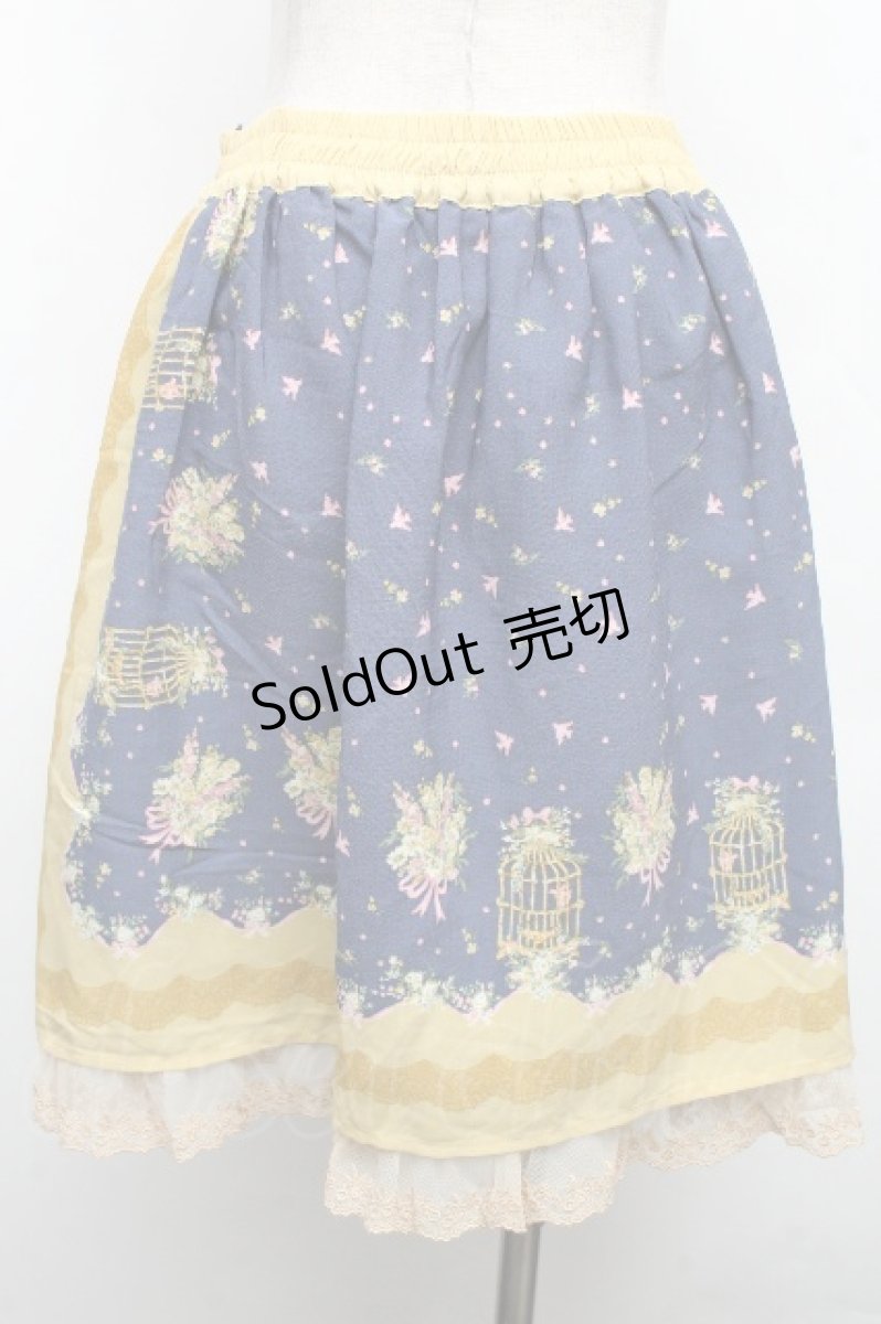 画像2: axes femme / スカート  紺 S-26-04-01-1004-AX-SK-AS-ZS (2)