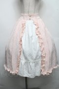 axes femme kawaii / ロココスカート  ピンク S-26-04-01-1010-AX-SK-HR-ZS
